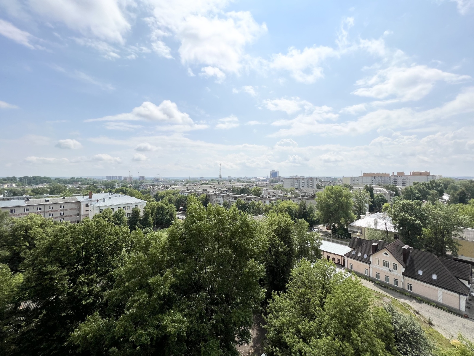 Однушка с красивым видом в центре